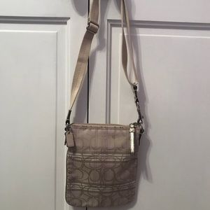 Authentic Coach Logo Cross Body Bag